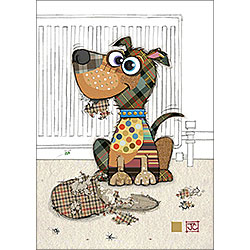 Patches Puppy Card