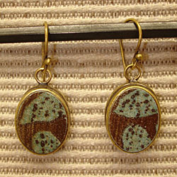 Bronze Plated Earrings (8690)
