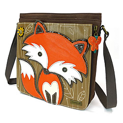 Fox Deluxe Messenger Bag (Dark Brown)