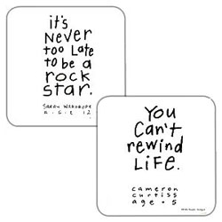 Rock Star Pub Coaster Set Rock Star Pub Coaster Set