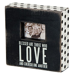 Love And Cherish Box Frame