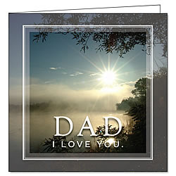 Dad, I Love You Greeting Card Dad, I Love You Greeting Card