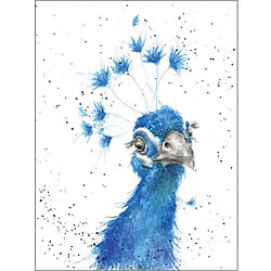 The Poser Card (Peacock)