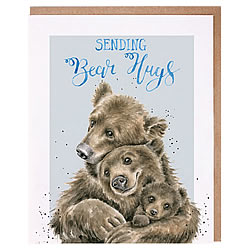 Bear Hugs Card (Bears)