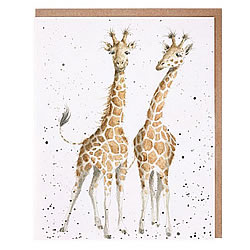 Lofty Card (Giraffes)