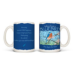 Advice From A Bluebird Mug Advice From A Bluebird Mug