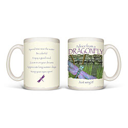 Advice From A Dragonfly Mug Advice From A Dragonfly Mug