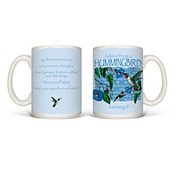 Advice From A Hummingbird Mug Advice From A Hummingbird Mug