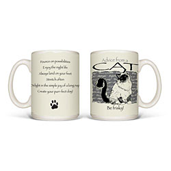 Advice From A Cat Mug Advice From A Cat Mug