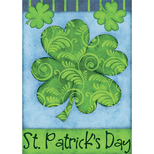 St. Patrick's Day Mini Garden Flag - Click Image to Close