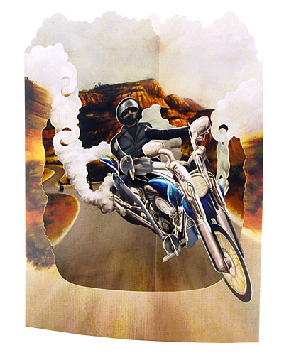 Motorbike Card - Click Image to Close