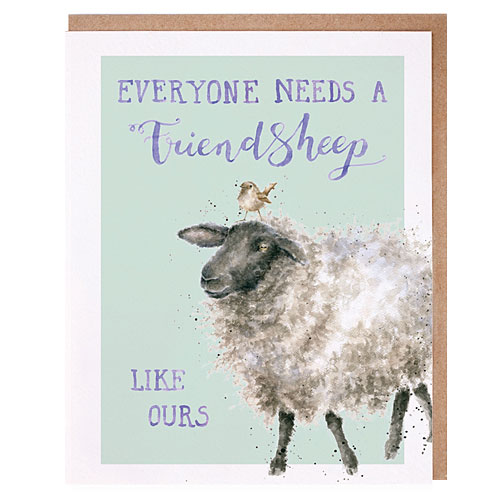 Friendsheep Card (Sheep) - Click Image to Close
