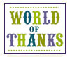 World of Thanks Note Card Sets for Kids