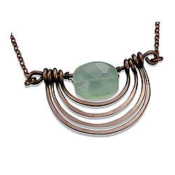 Banjara Necklace with Aventurine Stone