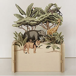 Jungle Animals Card
