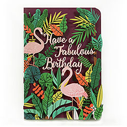 Flamingo Fabulous Birthday Card