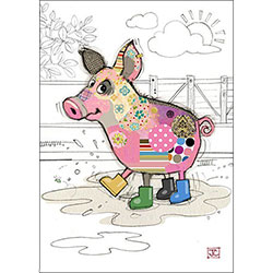 Pablo Pig Card