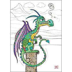 Diego Dragon Card