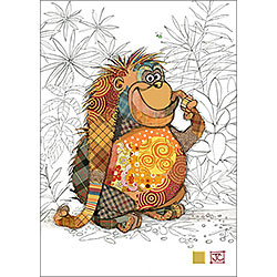 Obi Orangutan Card