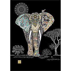 Deco Elephant Card