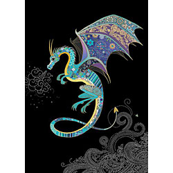 Blue Dragon Card