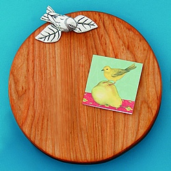 Bird Round Cutting Board