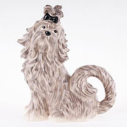 Shih Tzu Teapot (Black & White)