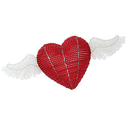 Winged Heart Night Lamp