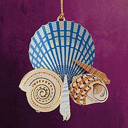 Seashells On The Shore Ornament