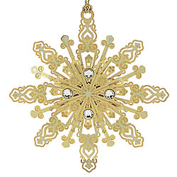 Radiant Snowflake Ornament