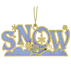 Snow Ornament 3-D