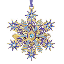 Joyous Snowflake Ornament
