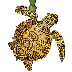 Sea Turtle Ornament 3-D