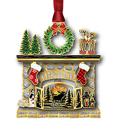 Woodland Fireplace Ornament