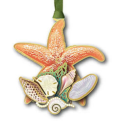 Shells & Starfish Ornament