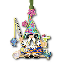 Coastal Gnome Ornament