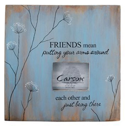 Wood Accent Frame - Friends