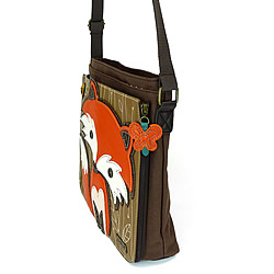 Fox Deluxe Messenger Bag (Dark Brown)