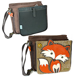 Fox Deluxe Messenger Bag (Dark Brown)