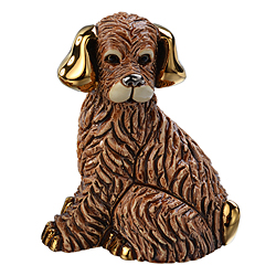 Brown Dog Sculpture