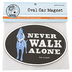 Never Walk Alone Car Magnet