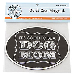 Dog Mom Car Magnet