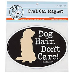 Dog Hair Car Magnet