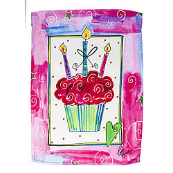 Celebrate Anything Card with Garden Flag