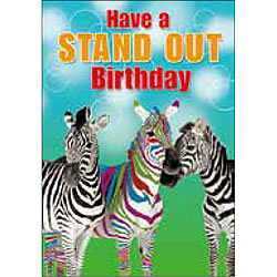 Stand Out Birthday Card