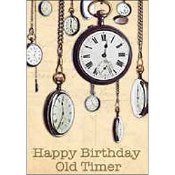 Old Timer Birthday Card