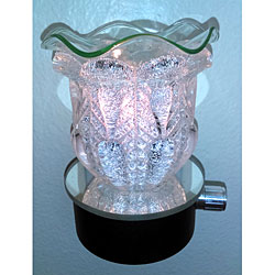 Clear Plug In Burner