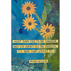 Face To The Sunshine Card