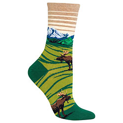 Moose Mountain Socks (Hemp Heather)