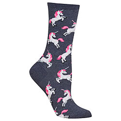 Unicorn Socks (Demin Heather)